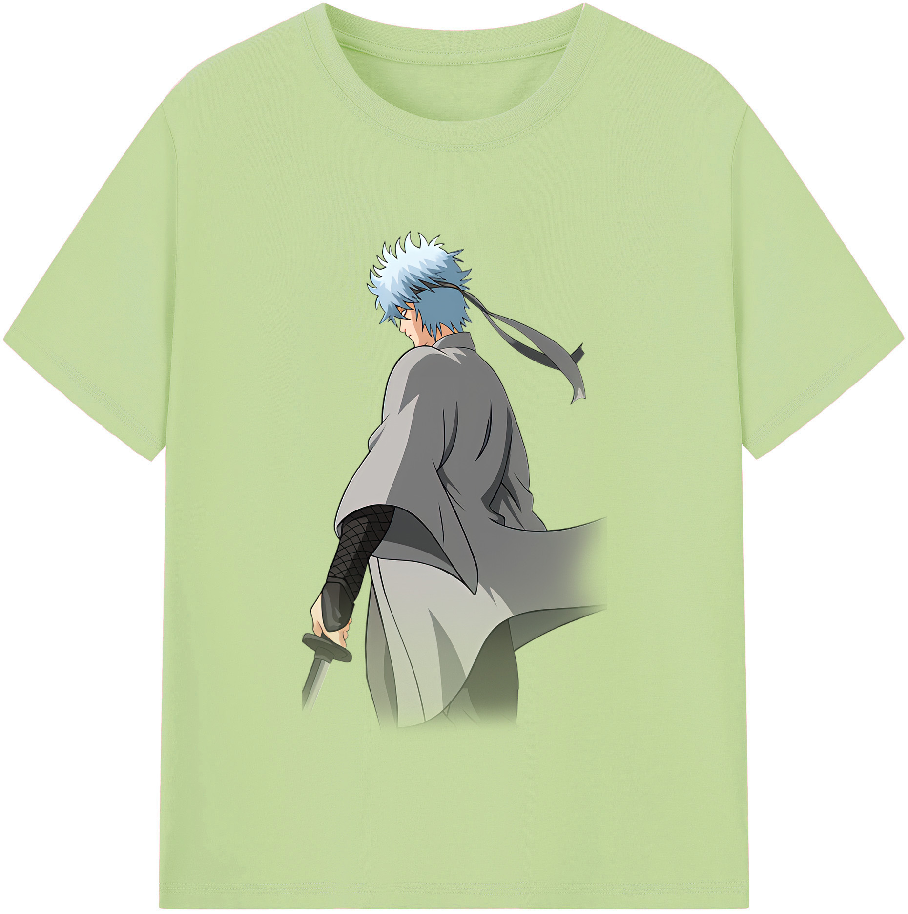 （画像用） ぎんたま 坂田銀時（さかたぎんとき） 神楽 志村新八（しむら しんぱち） GINTAMA Sakata Gintoki Kagura Shimura Shinpachi 綿100％半袖Tシャツ（フロントプリント）